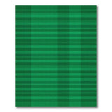 Geometric Modern Green Vibrant Green Plaid Geometric Area Rug
