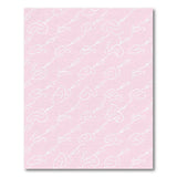 Playful Pink Scribble Area Rug