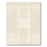 Beige Grid Geometric No. 3 Area Rug