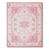 Traditional Persian Pink Blush Pink Traditional Persian Area Rug