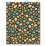 Colorful Pebble Beach Area Rug