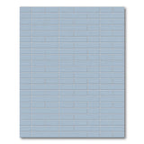 Blue Subway Brick Tile Area Rug