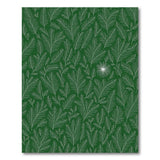 Emerald Fern Silhouette Area Rug