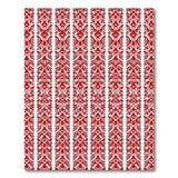 Heritage Tribal Bold Red Heritage Tribal Area Rug