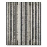 Geometric Modern Vertical Modern Black White Vertical Stripe Area Rug