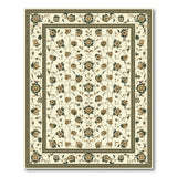 Ivory Floral Traditional Persian Rug