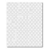 Modern Grey Checkerboard Area Rug