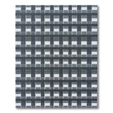 Black and White Geometric Modern Black White Checkered Geometric Area Rug