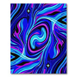 Galactic Swirl Abstract Area Rug