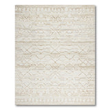 Beige Geometric Modern Beige and Neutral Area Rug