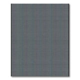 Geometric Modern Teal Black Geometric Grid Area Rug