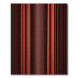Bold Red Vertical Stripe Area Rug