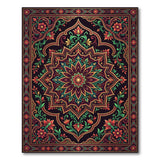 Exquisite Mandala Floral Persian Area Rug