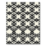 Black White Geometric Heritage Tribal Heritage Tribal Area Rug