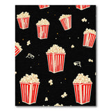 Popcorn Buckets Red Kids Area Rug