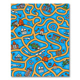 Kids Maze Adventure Play Rug