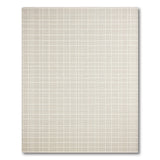 Grid Beige and Neutral Beige Grid Geometric Area Rug