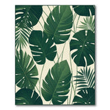 Lush Green Lush Green Monstera Leaf Area Rug