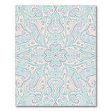 Teal Persian Medallion No. 16 Area Rug