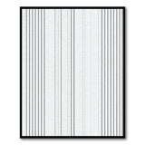 Geometric Modern Modern Black White Vertical Stripe Area Rug
