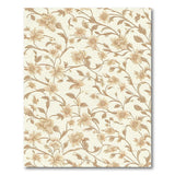 Vintage Beige Floral Vine Area Rug