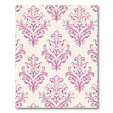 Pink Floral Vintage Pink Damask Floral Area Rug