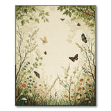 Butterfly Meadow Floral Area Rug