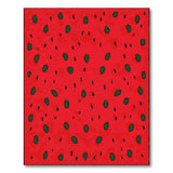 Watermelon Seed Pattern Area Rug