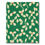 Vibrant Green Daisy Floral Knit Rug