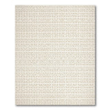 Beige and Neutral Geometric Modern Beige Geometric Lattice Area Rug