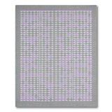 Purple Grey Diamond Geometric Area Rug