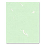 Green Mint Green Swirl Abstract Area Rug