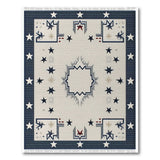Navy Star Southwestern Area Rug