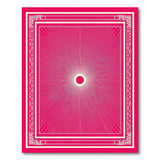 Pink Sunburst Geometric Southwestern Rug