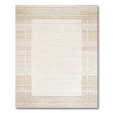 Border Beige Heritage Tribal Border Area Rug