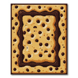 Brown and Tan Chocolate Chip Cookie Area Rug