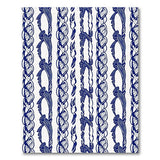 Navy Twisted Rope Nautical Area Rug