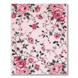 Pink Floral Vintage Vintage Blush Pink Rose Floral Area Rug
