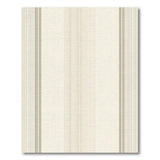 Beige Gray Vertical Stripe Area Rug