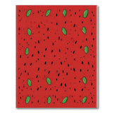 Multi-color and Patterns Watermelon Fruit Pattern Area Rug