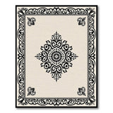 Ornate Beige Persian Medallion Traditional Persian Area Rug
