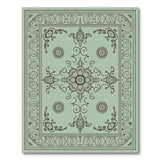 Ornate Green Persian Mandala Area Rug