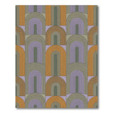 Multi-Color Geometric Arch Area Rug