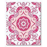 Pink Mandala Persian Area Rug