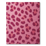 Playful Pink Leopard Spot Tufted Area Rug