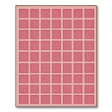Blush Pink Textured Grid Area Rug