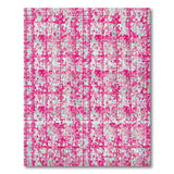 Multi-color and Patterns Vibrant Pink Teal Geometric Area Rug