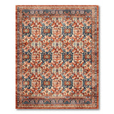 Traditional Persian Red Floral Area Rug