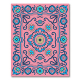 Multi-color and Patterns Vibrant Pink Persian Floral Area Rug