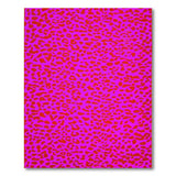 Pink Print Hot Pink Leopard Print Area Rug